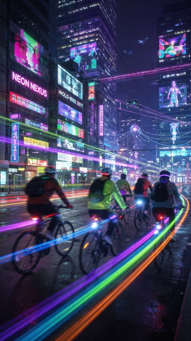 Night rides cycling group ride